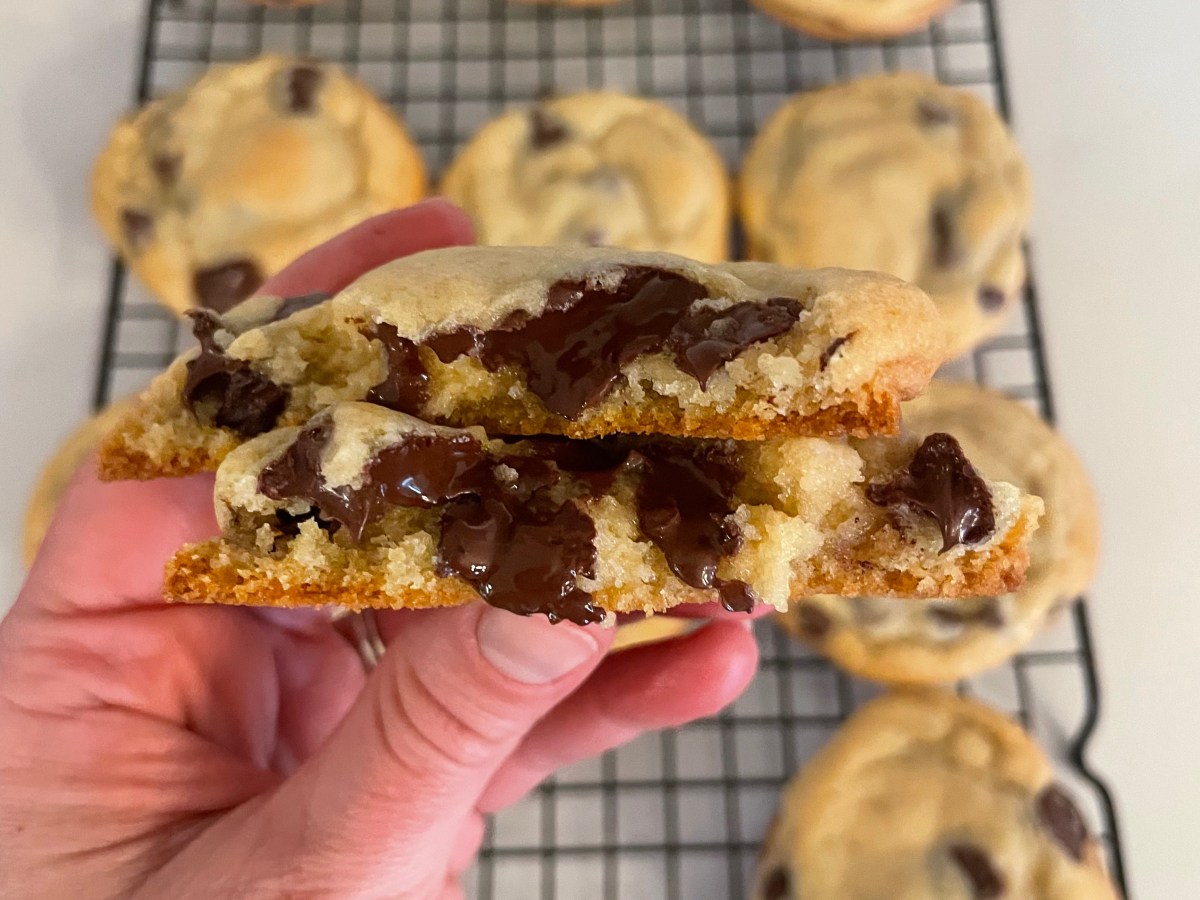 The chocolatiest chocolate chip&nbsp;cookies